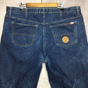 Walls FR Mens Flame Resistant Blue Jeans size 42 to 44x34 Work Denim Cotton Pant